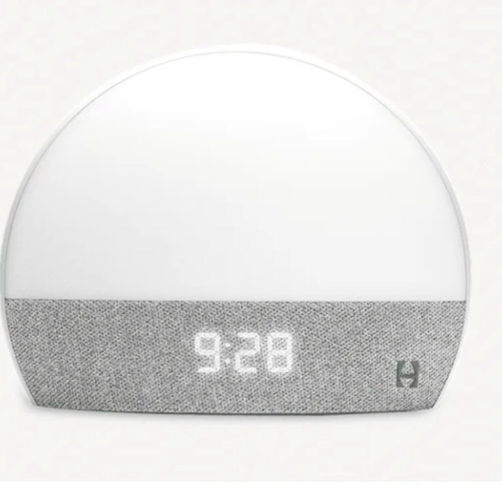 Hatch White and Gray Digital Clock (first gen)